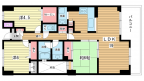 豊中市若竹町の賃貸